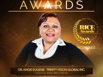 Dr. Angie Eugene -- Health and Wellness Nominee at the 2016 RICE Awards